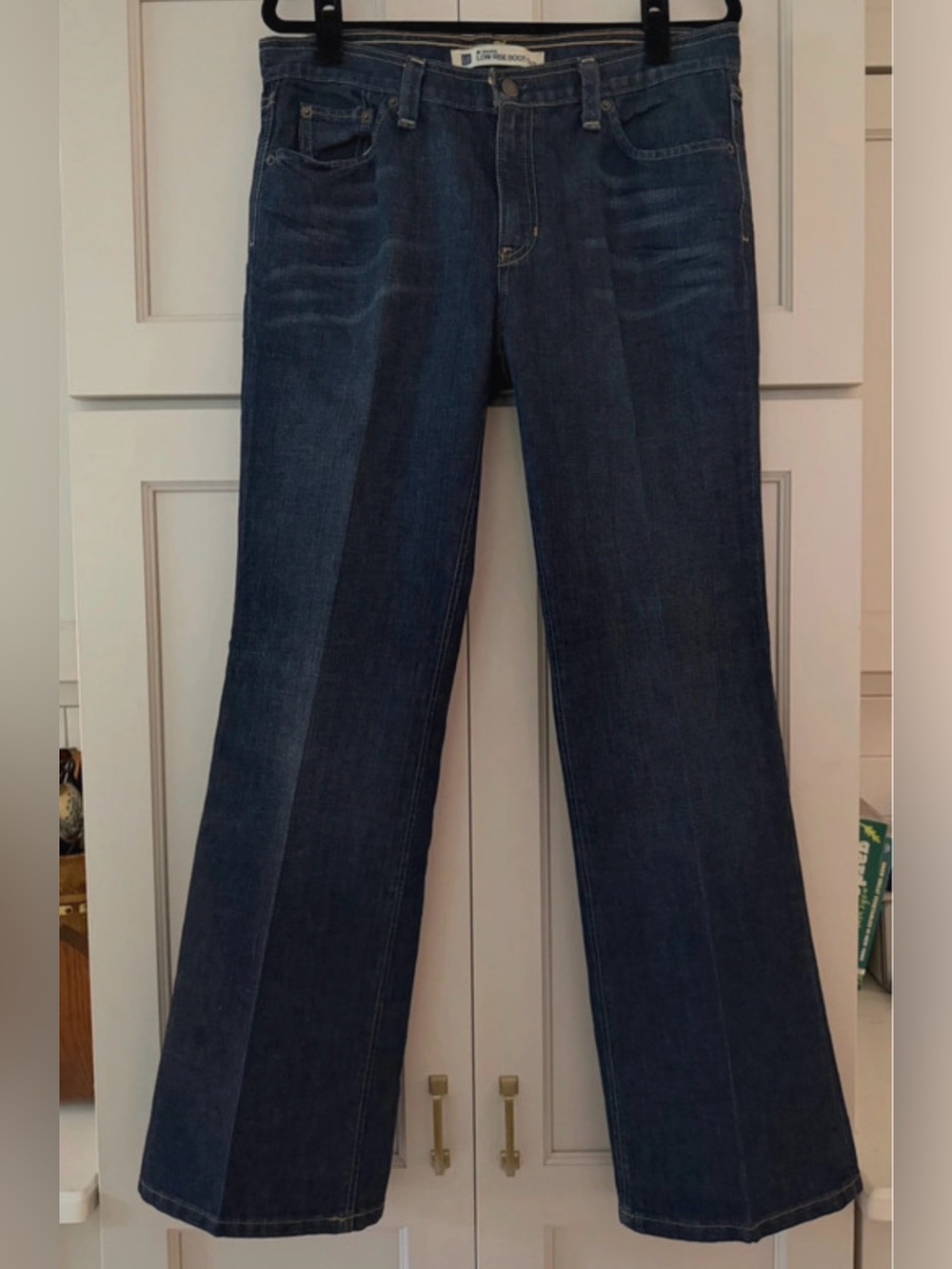 GAP Low Rise Boot Cut Indigo Denim Jeans
